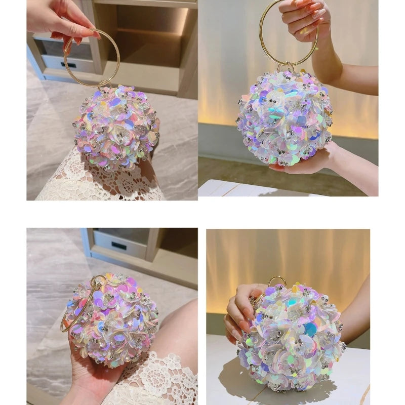 Sparkling Flower Bag