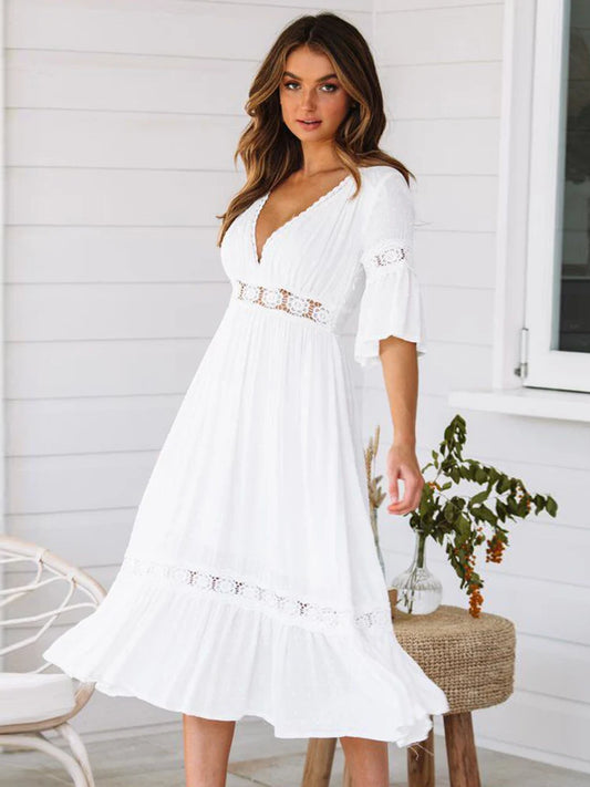 Summer White Dress